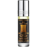 Zilver-capped roll-on parfumolie Oud & Rose van Al-Rehab Parfumolie Oud met luxe label